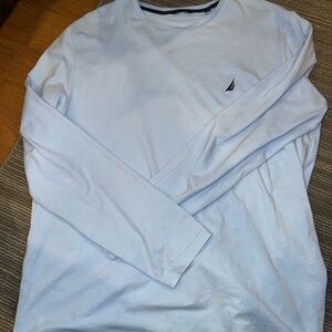 Nautica Sky Blue Long Sleeve Tee